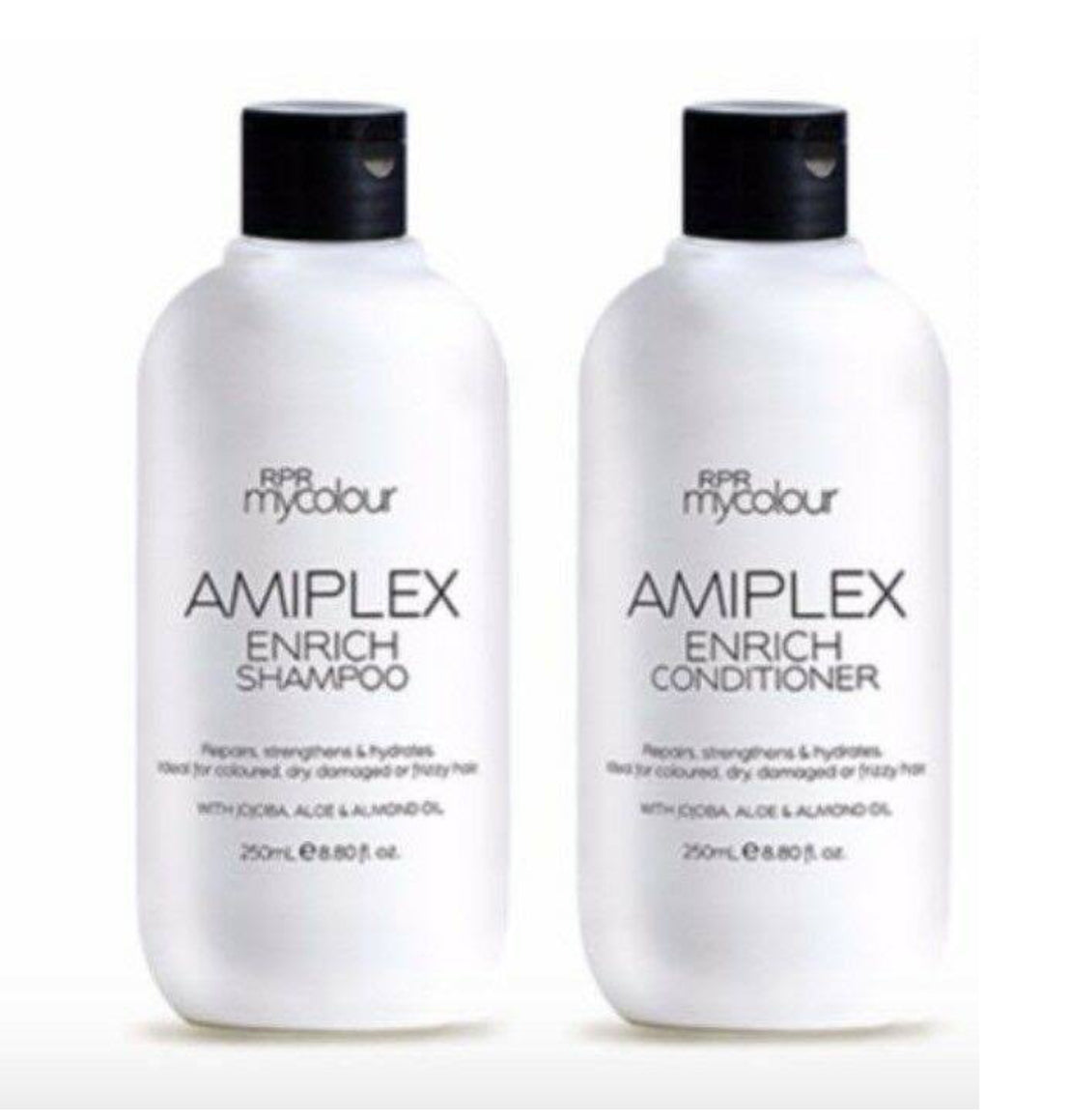Amiplex Enrich Shampoo & Conditioner 250ml Duo - AtsiHairSupplies