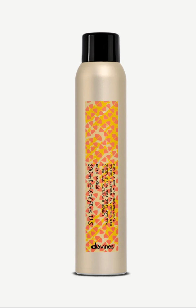 Davines This is a Dry wax finishing spray 200ml - AtsiHairSupplies