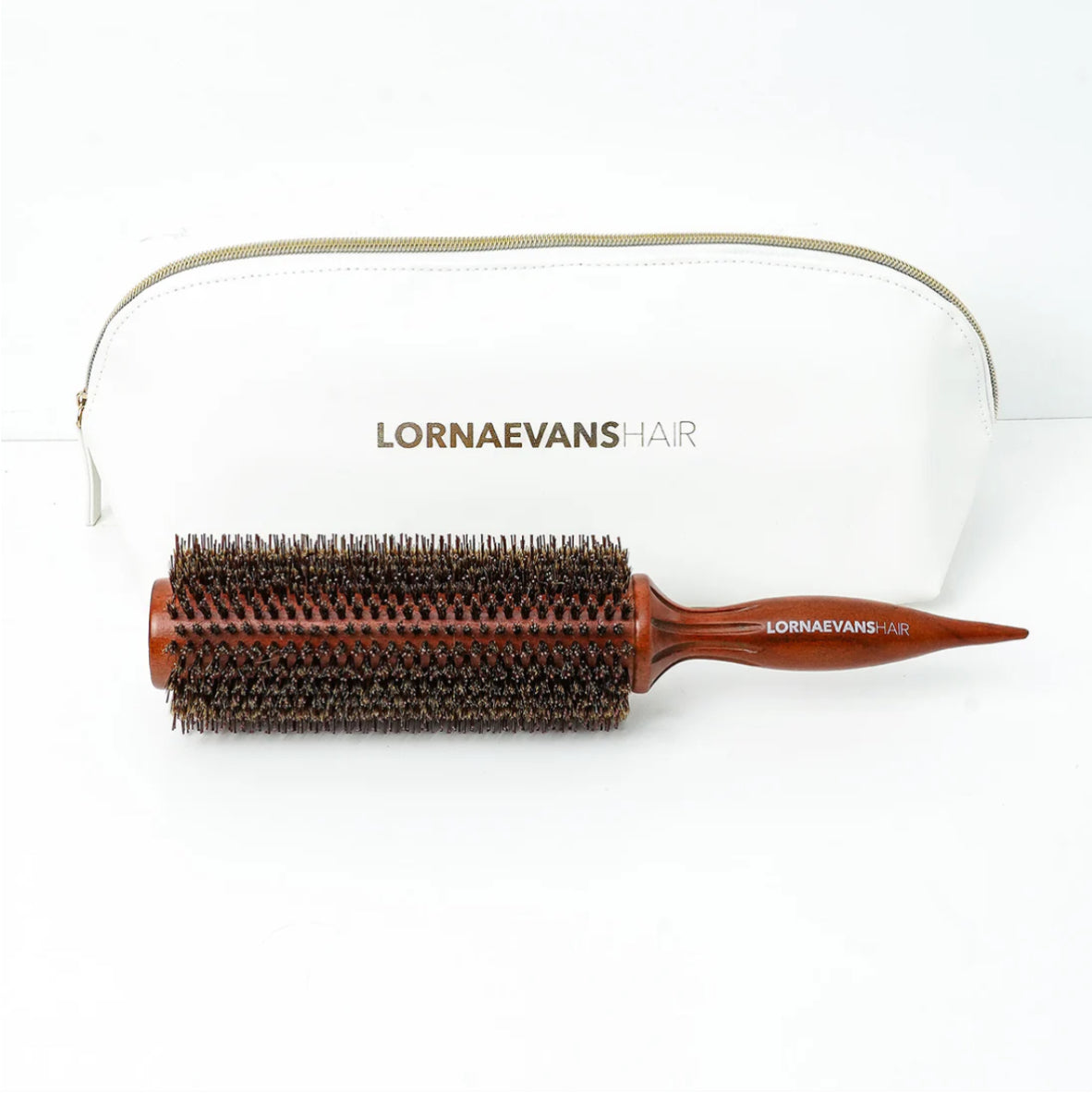 LORNA EVANS HAIR Boar Bristle Brush “Timesaver Brushes” - Large - AtsiHairSupplies