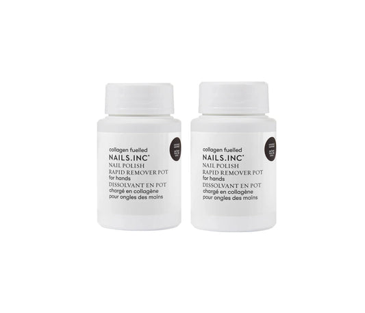 NAILS.INC Collagen Fuelled Nail Polish Remover 2x60ml