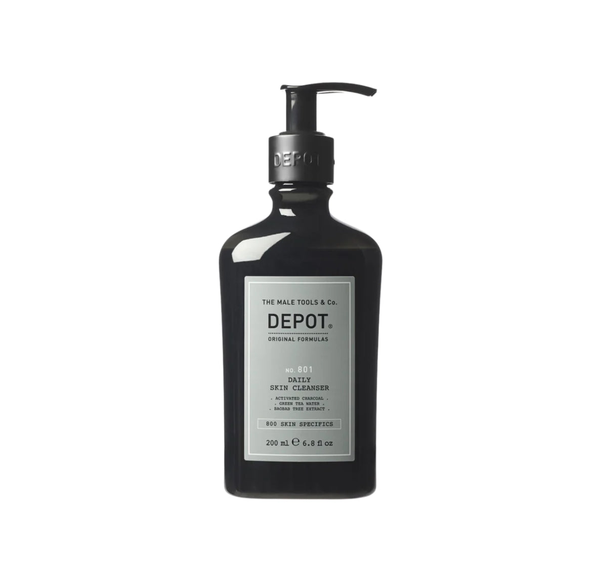 DEPOT NO. 801 DAILY SKIN CLEANSER 200ml - AtsiHairSupplies