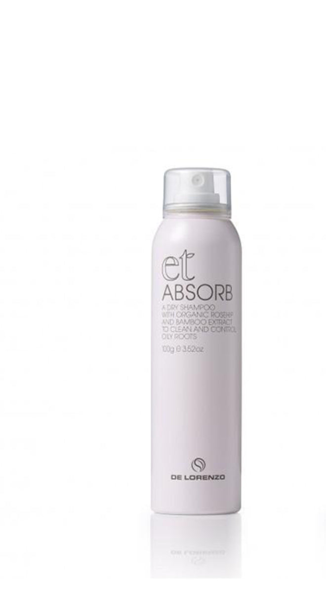 De Lorenzo ET Absorb Dry Shampoo 100g - AtsiHairSupplies