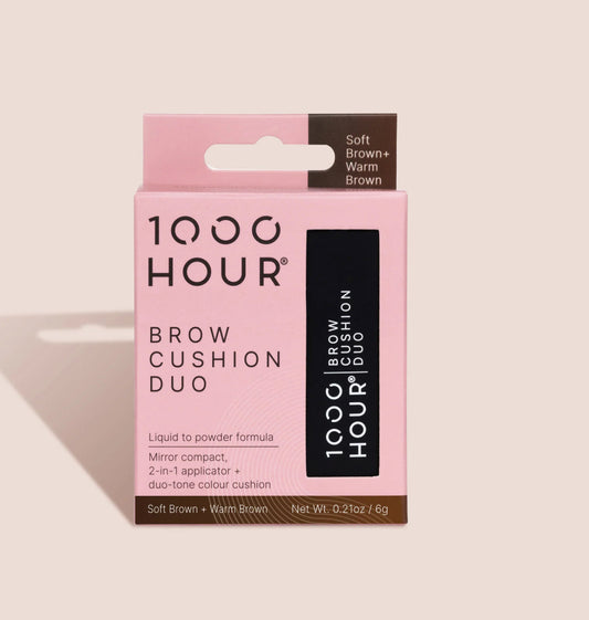 1000 Hour Brow Cushion Duo SOFT BROWN / WARM BROWN - AtsiHairSupplies