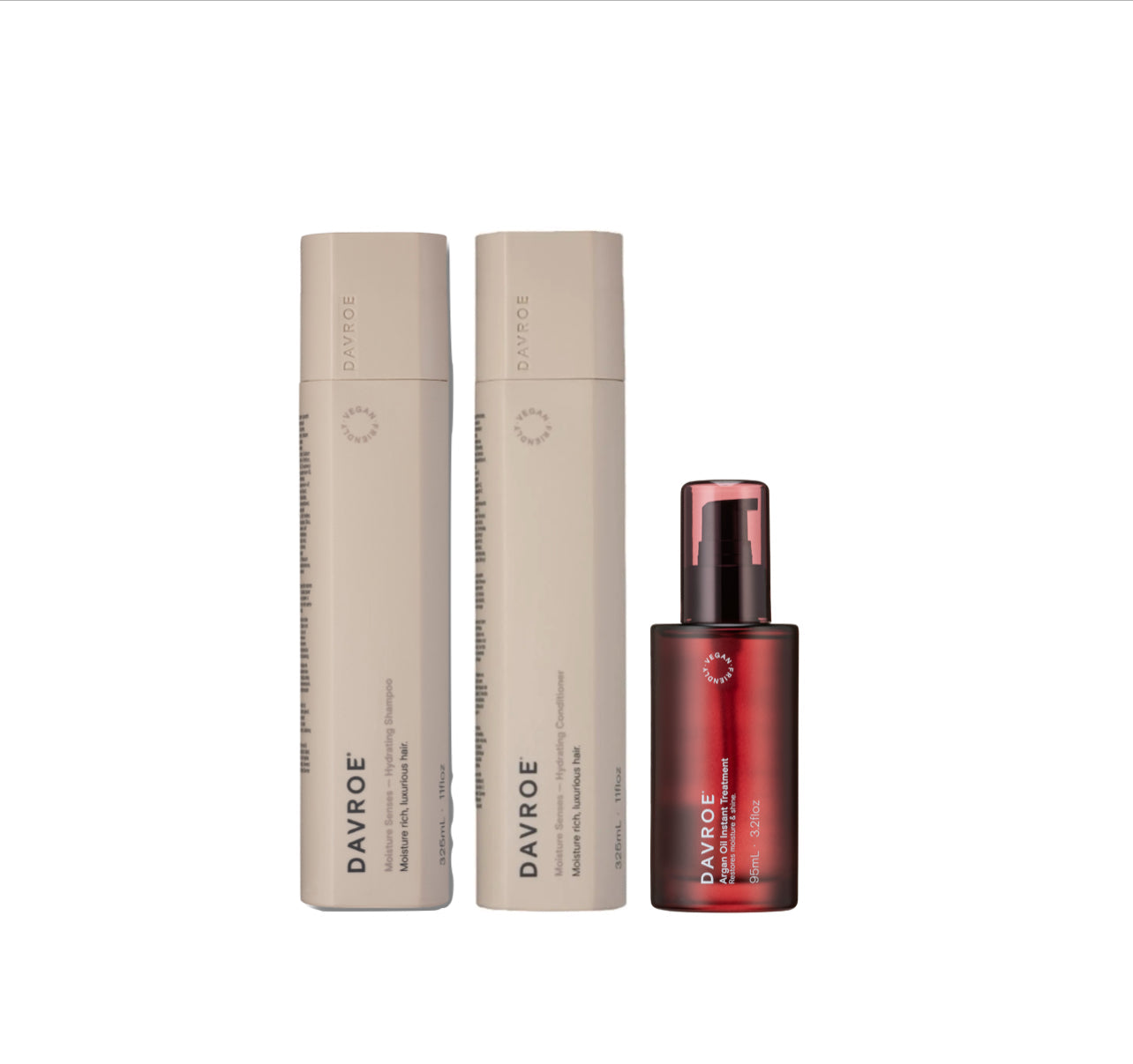 Davroe Moisture Senses - Hydrating Trio Pack - AtsiHairSupplies