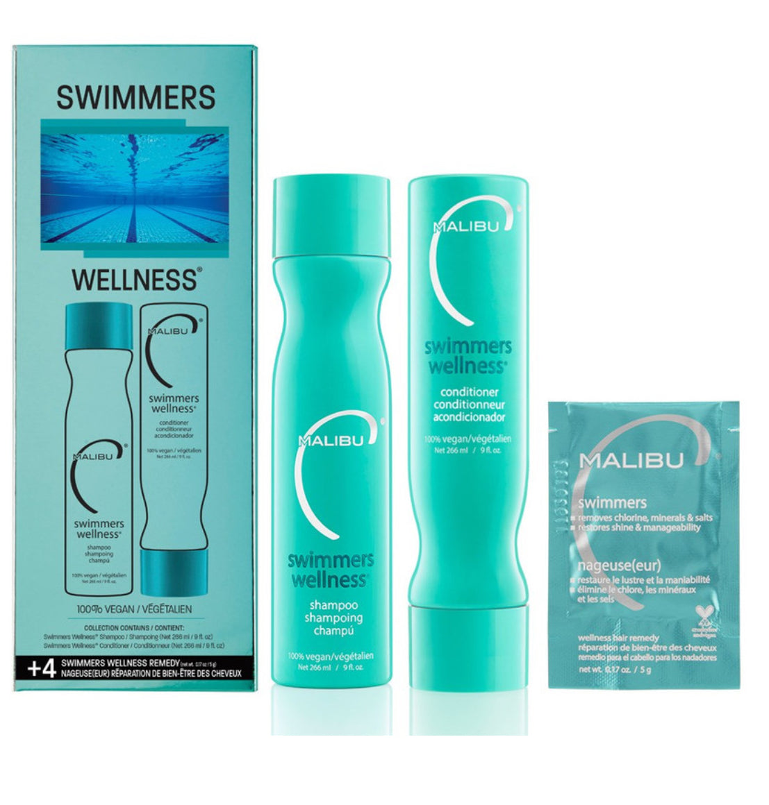 MALIBU C SWIMMERS WELLNESS HAIR COLLECTION - AtsiHairSupplies