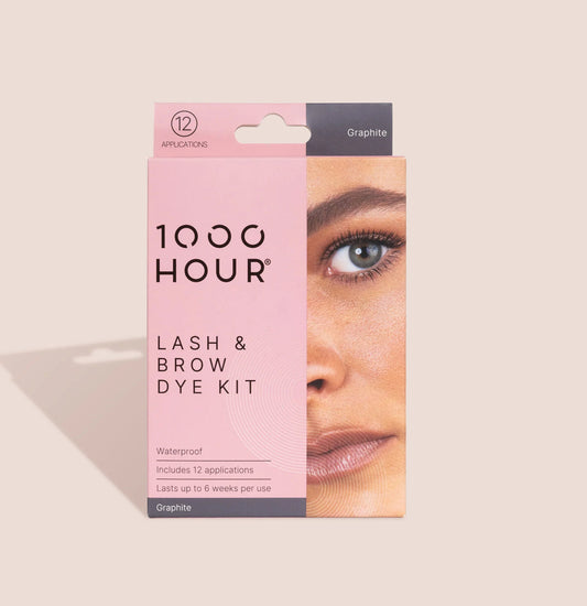 1000 HOUR Lash & Brow Dye Kit GRAPHITE - AtsiHairSupplies
