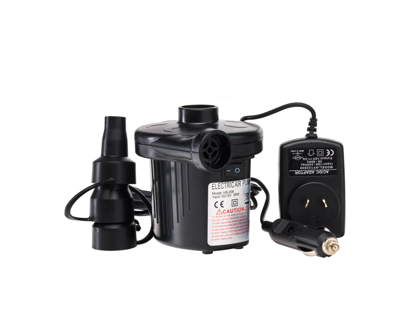ACQUA BOSS ELECTRIC AIR PUMP 240V 12V PORTABLE PUMP - AtsiHairSupplies