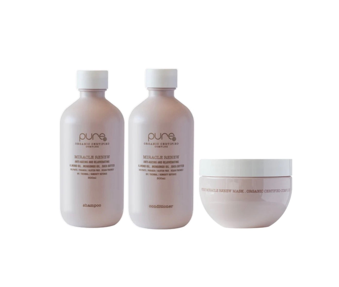 Pure Miracle Renew Trio Pack - AtsiHairSupplies