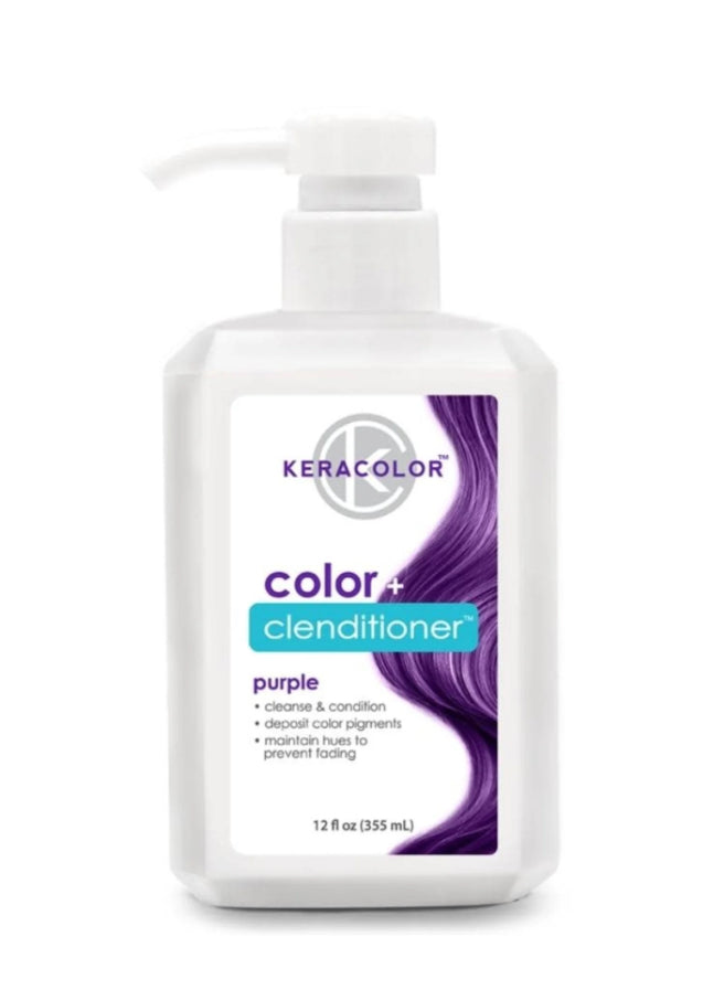 Keracolor Color + Clenditioner Purple 355ml - AtsiHairSupplies