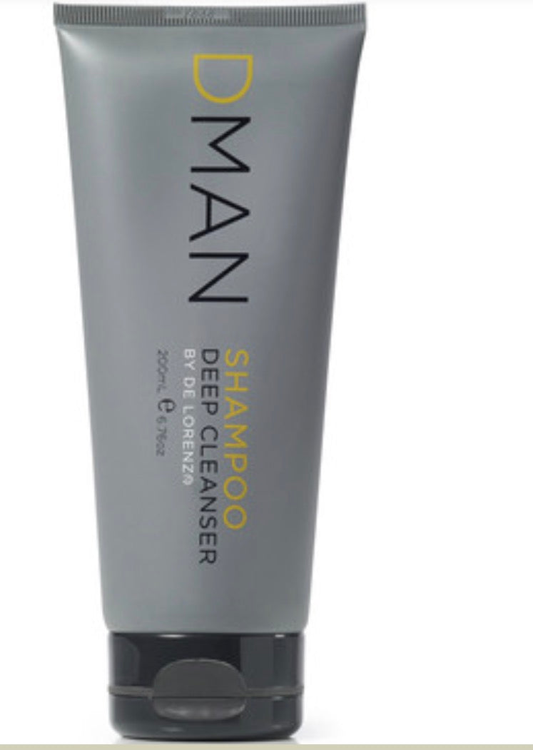 De Lorenzo DMAN Shampoo Deep Cleanser 200mL - AtsiHairSupplies