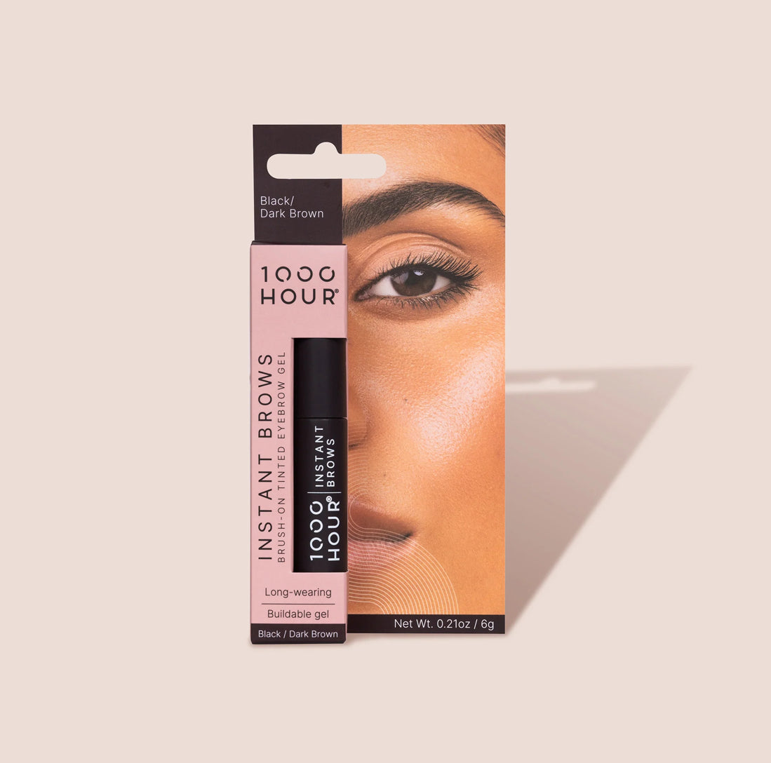 1000 Hour Instant Brows Mascara BLACK / DARK BROWN 6g - AtsiHairSupplies