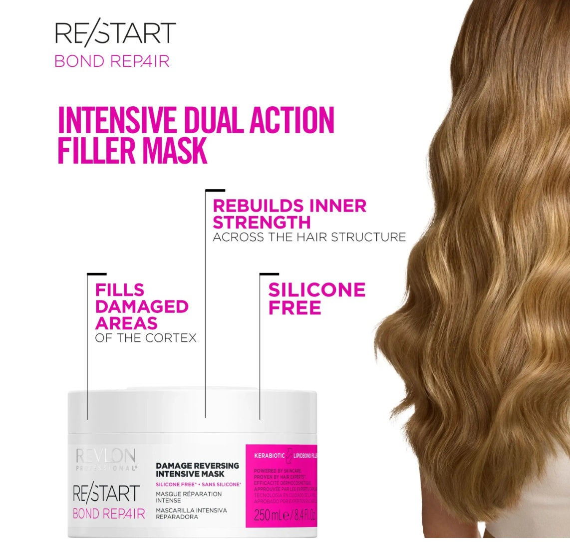 REVLON PROFESSIONAL RE/START BOND REPAIR DAMAGE REVERSING INTENSIVE 250ml - AtsiHairSupplies