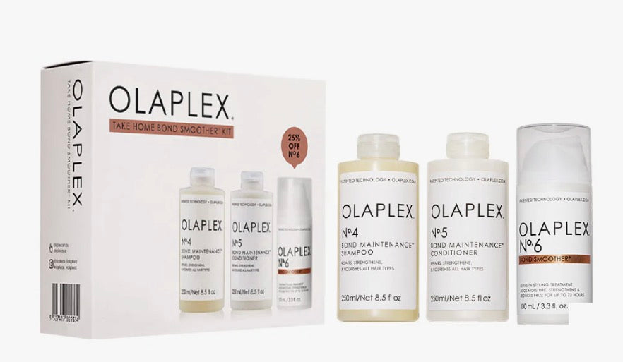 OLAPLEX TAKE HOME BOND SMOOTHER KIT - AtsiHairSupplies