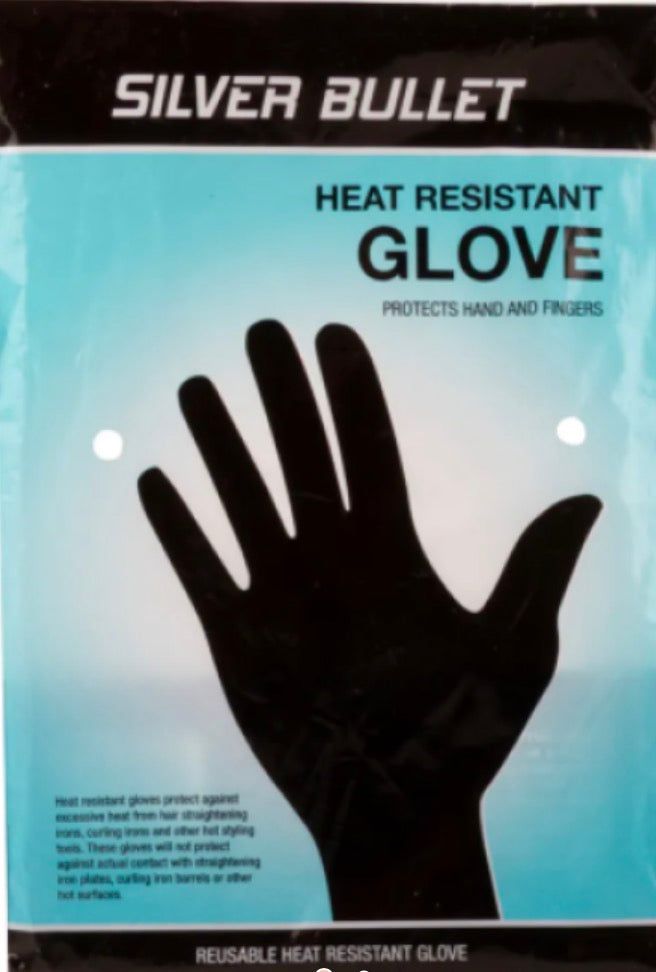 Silver Bullet Heat Resistant Glove Black - AtsiHairSupplies