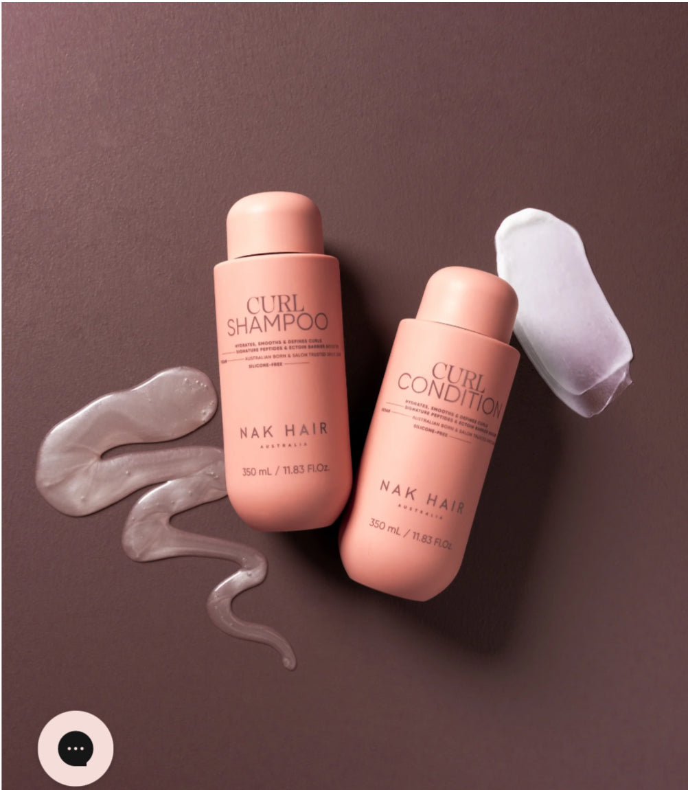NAK Hair Curl Shampoo 350ml - AtsiHairSupplies