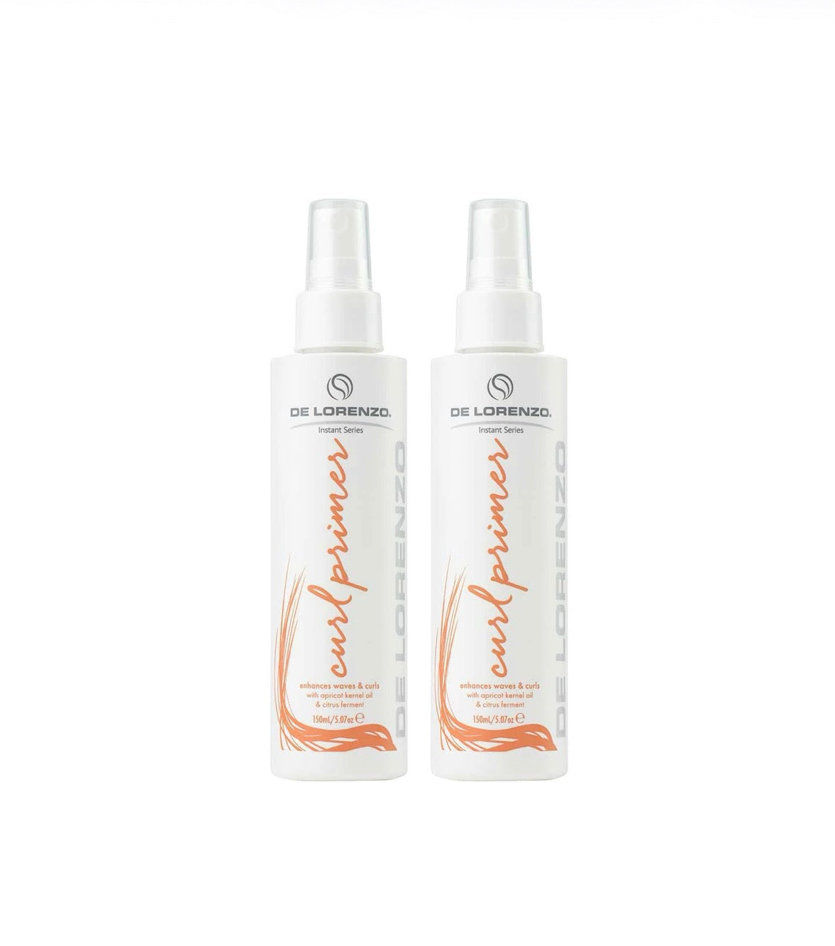 De Lorenzo Instant Curl Primer Duo 2x150ml - AtsiHairSupplies