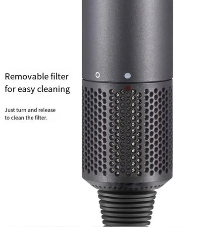 Powerful Digital Hair Dryer - Black