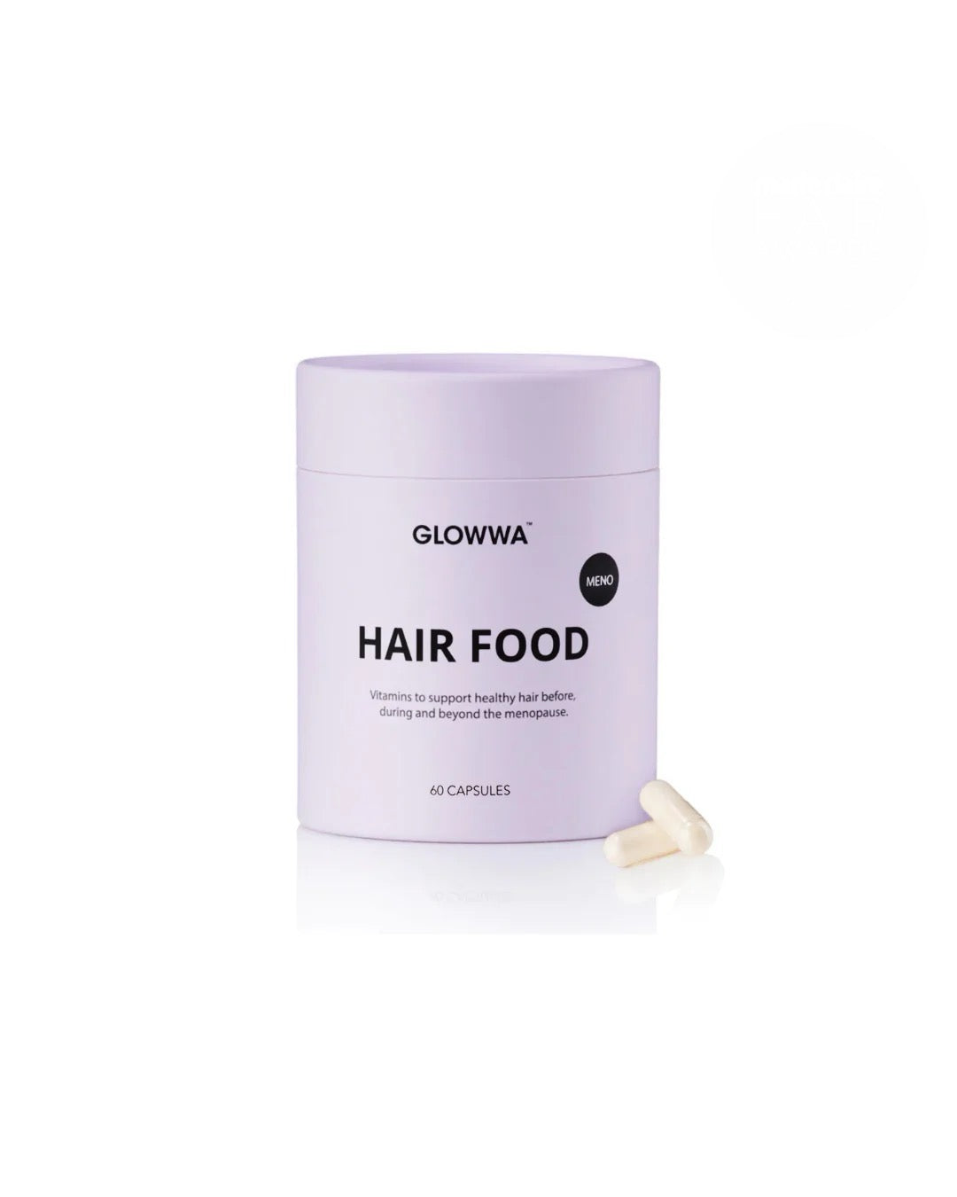 GLOWWA HAIR FOOD | MENO - Hair Vitamins 60 Capsules - AtsiHairSupplies