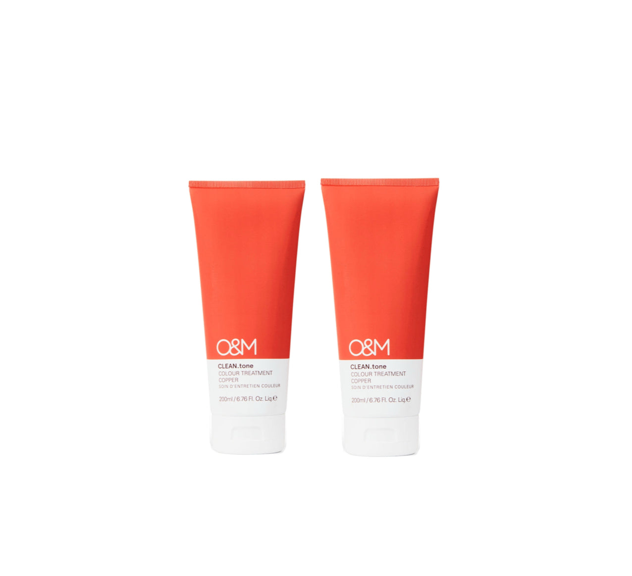 O&M Clean.Tone Copper Colour Treatment Duo 2x200ml - AtsiHairSupplies