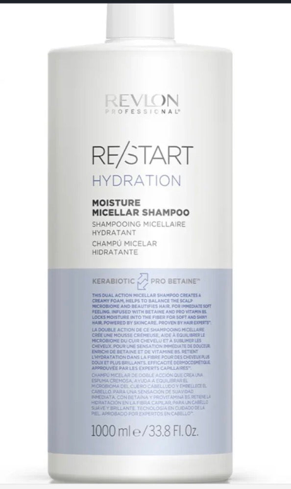 Revlon Re/Start Hydration Moisture Micellar Shampoo 1000ml & Melting Conditioner 750ml Duo - AtsiHairSupplies
