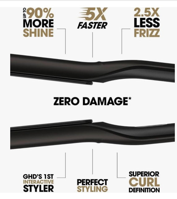 GHD Sculpt Interactive Hair Straightener Black