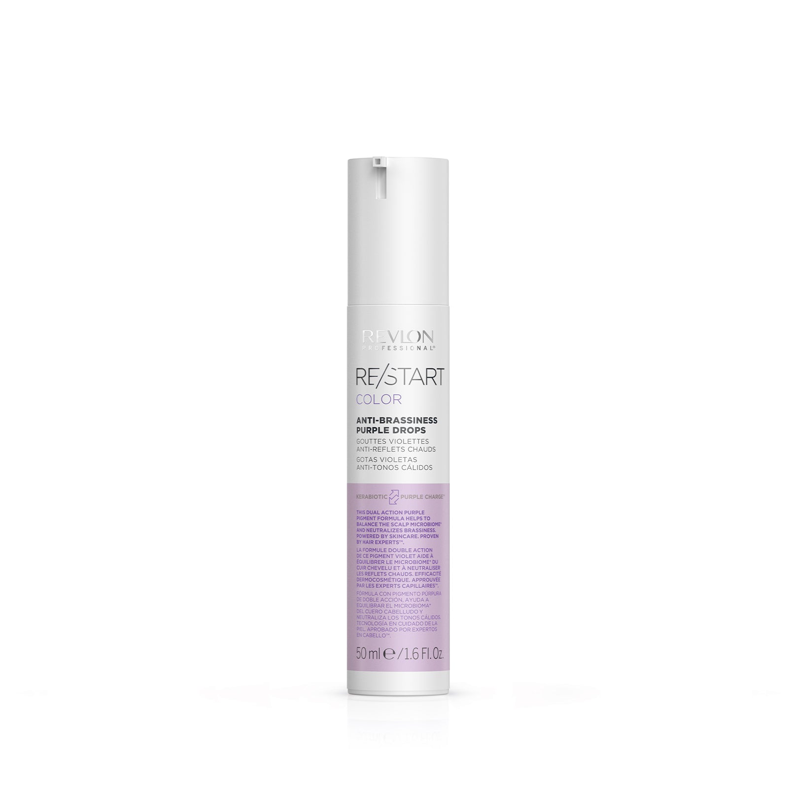 REVLON PROFESSIONAL RE/START™ COLOR ANTI-BRASSINESS PURPLE DROPS 50ml - AtsiHairSupplies