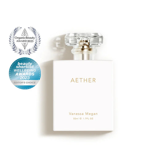 Vanessa Megan AETHER 100% NATURAL MOOD ENHANCING PERFUME 50ml - AtsiHairSupplies