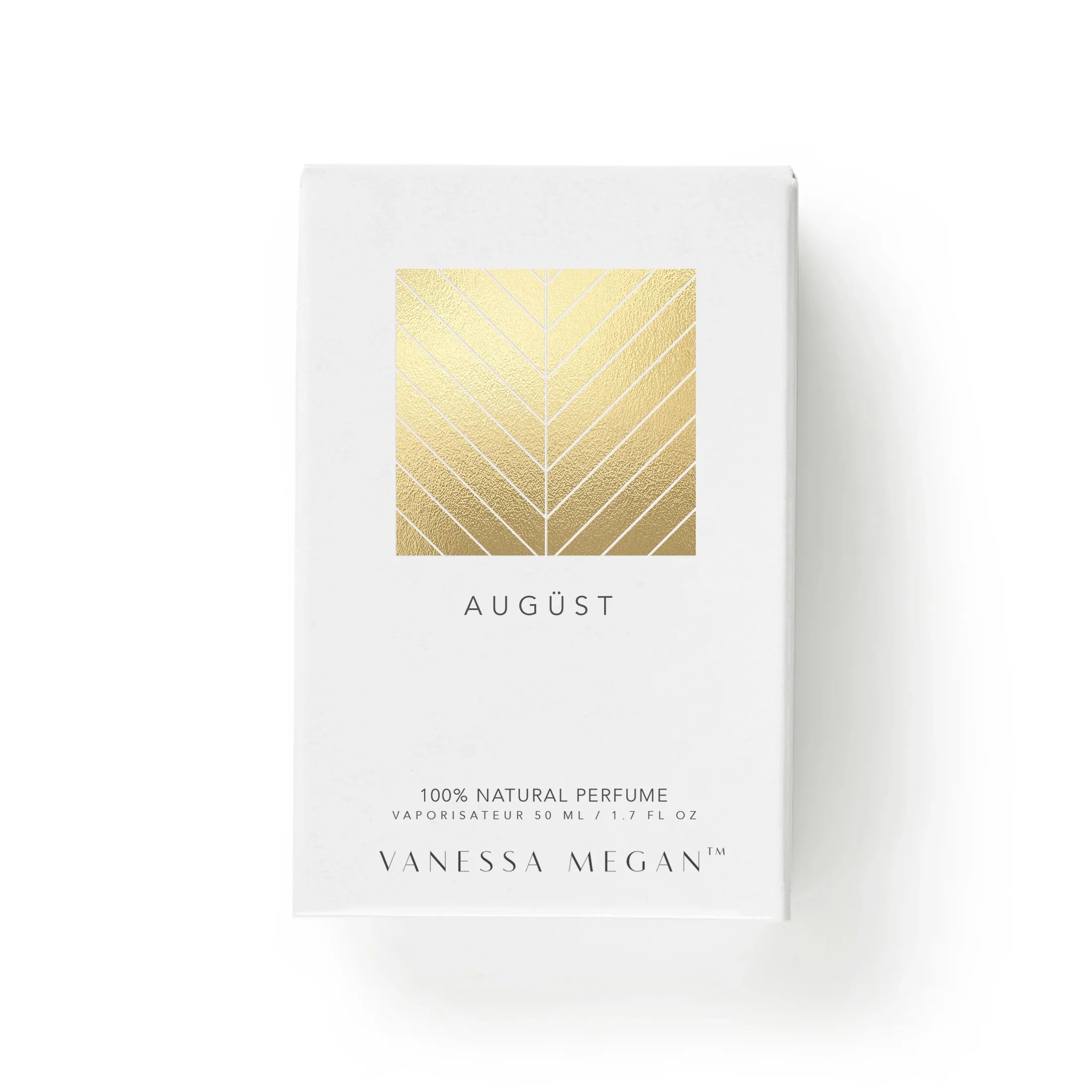 VANESSA MEGAN AUGUST 100% NATURAL MOOD ENHANCING PERFUME 50ml - AtsiHairSupplies