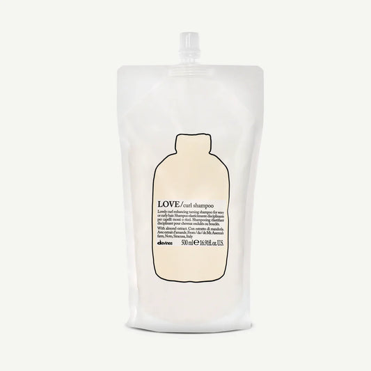 Davines LOVE CURL Shampoo Refill Pouch 500ml - AtsiHairSupplies