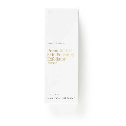 VANESSA MEGAN PREBIOTIC + C SKIN POLISHING EXFOLIATOR POWDER 75G - AtsiHairSupplies