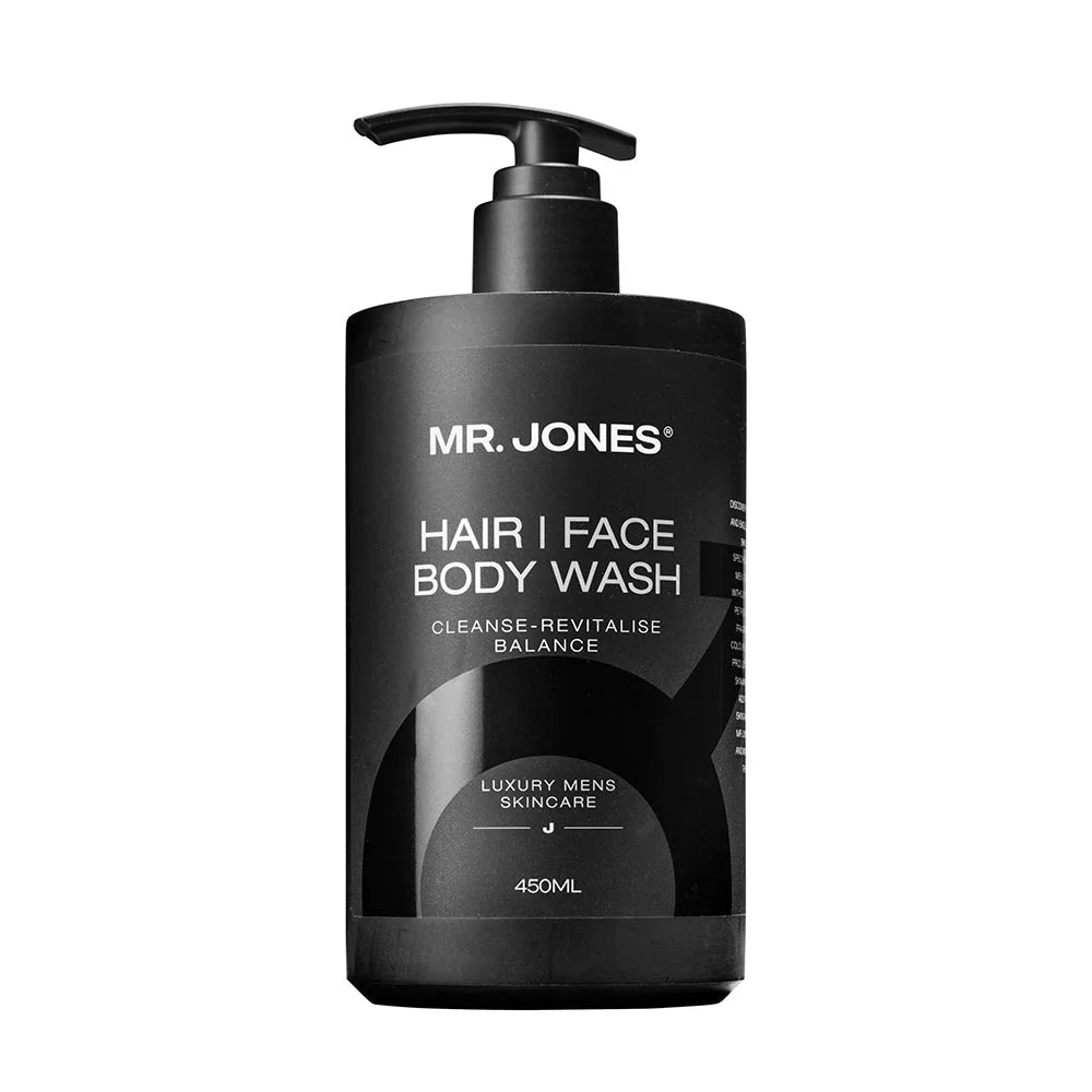 MR. JONES Hair | Face | Body Wash 450ml - AtsiHairSupplies