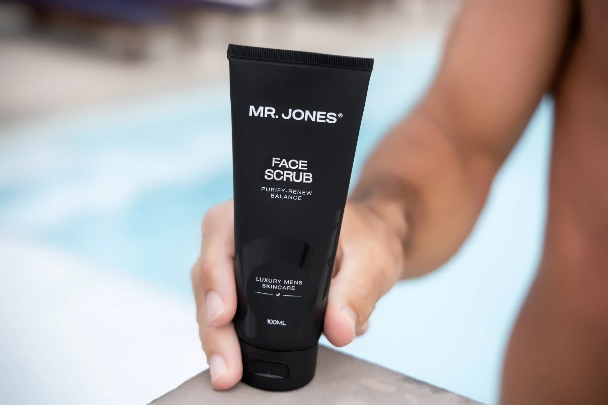 MR. JONES Face Scrub 100ml - AtsiHairSupplies