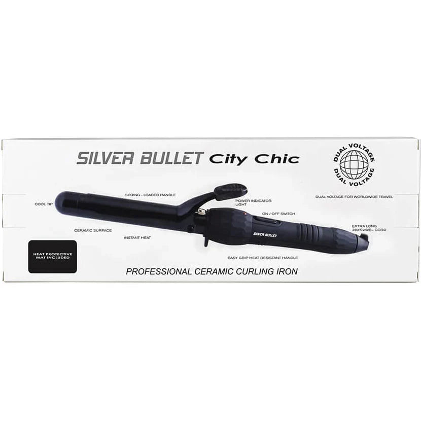 Silver Bullet City Chic Curling Iron 38mm - AtsiHairSupplies