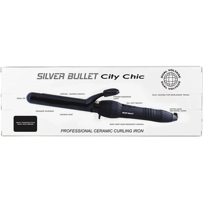Silver Bullet City Chic Curling Iron 38mm - AtsiHairSupplies