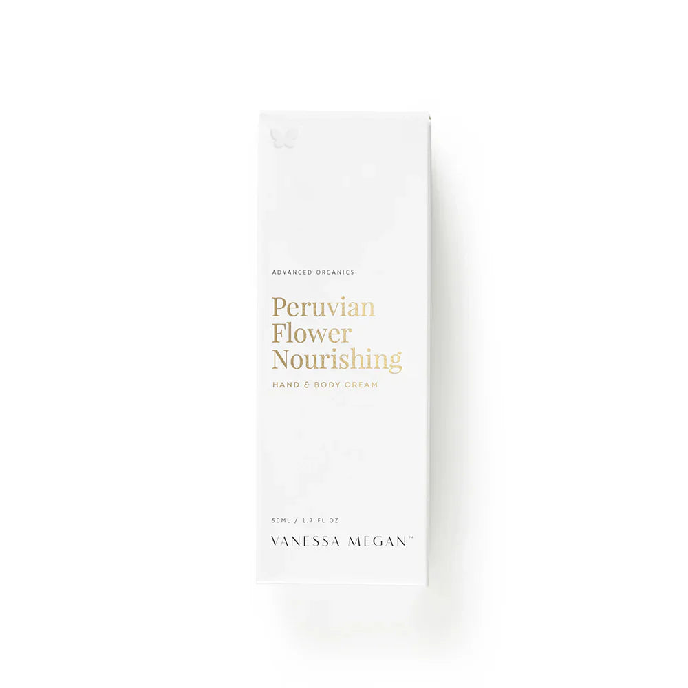 VANESSA MEGAN PERUVIAN FLOWER NOURISHING HAND & BODY CREAM 50ML - AtsiHairSupplies