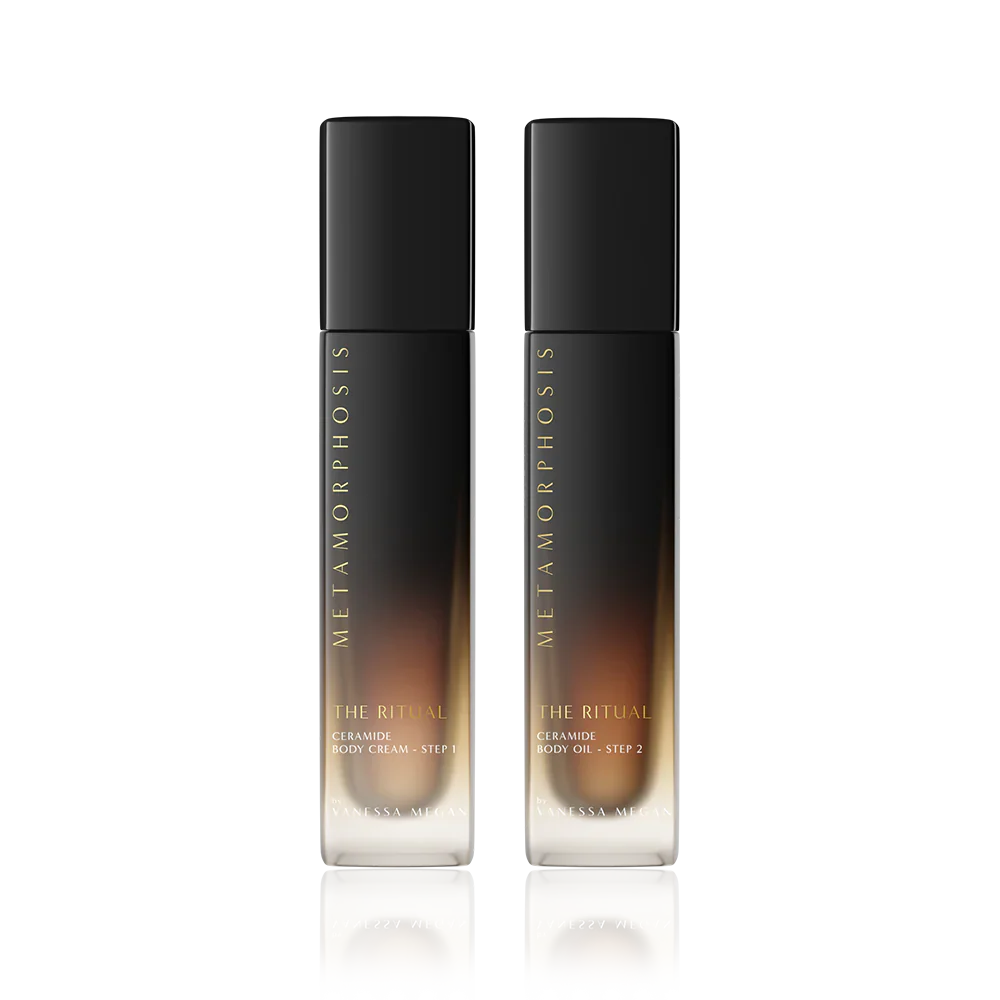 VANESSA MEGAN METAMORPHOSIS THE RITUAL BODY DUO - CERAMIDE CREAM & OIL - AtsiHairSupplies