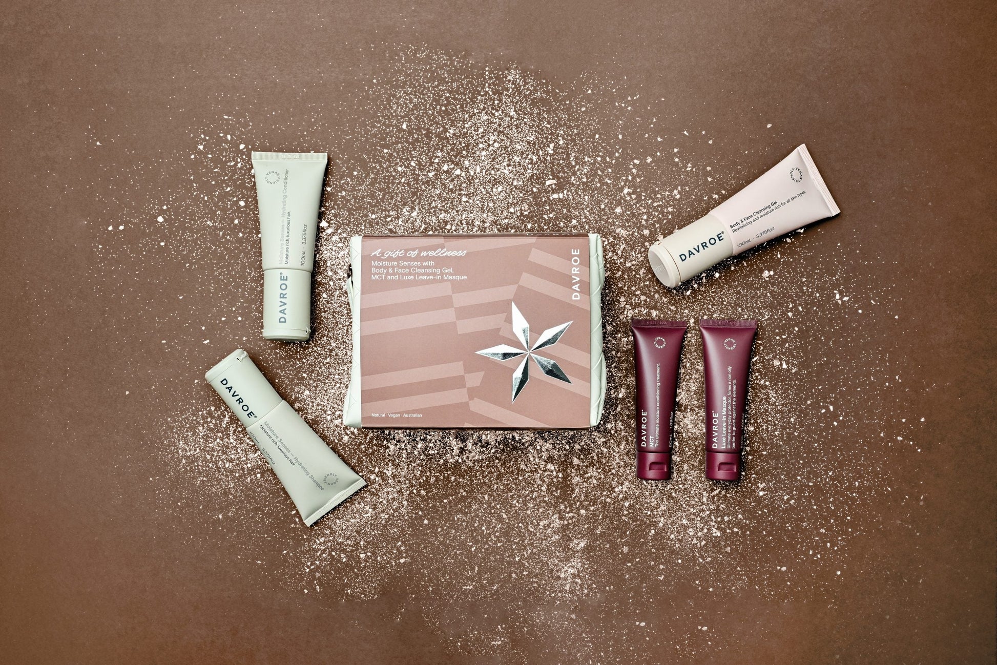 Davroe Moisture Senses Christmas Travel Pack - AtsiHairSupplies