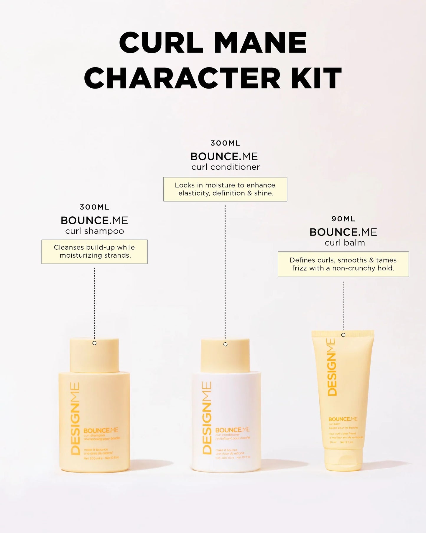 DesignMe CURL MANE CHARACTER KIT - AtsiHairSupplies