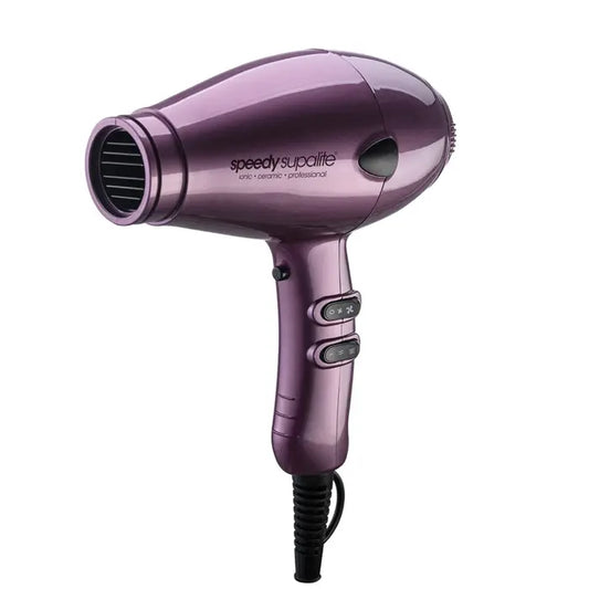Speedy Supalite Ionic Ceramic Professional Hairdryer Purple - AtsiHairSupplies