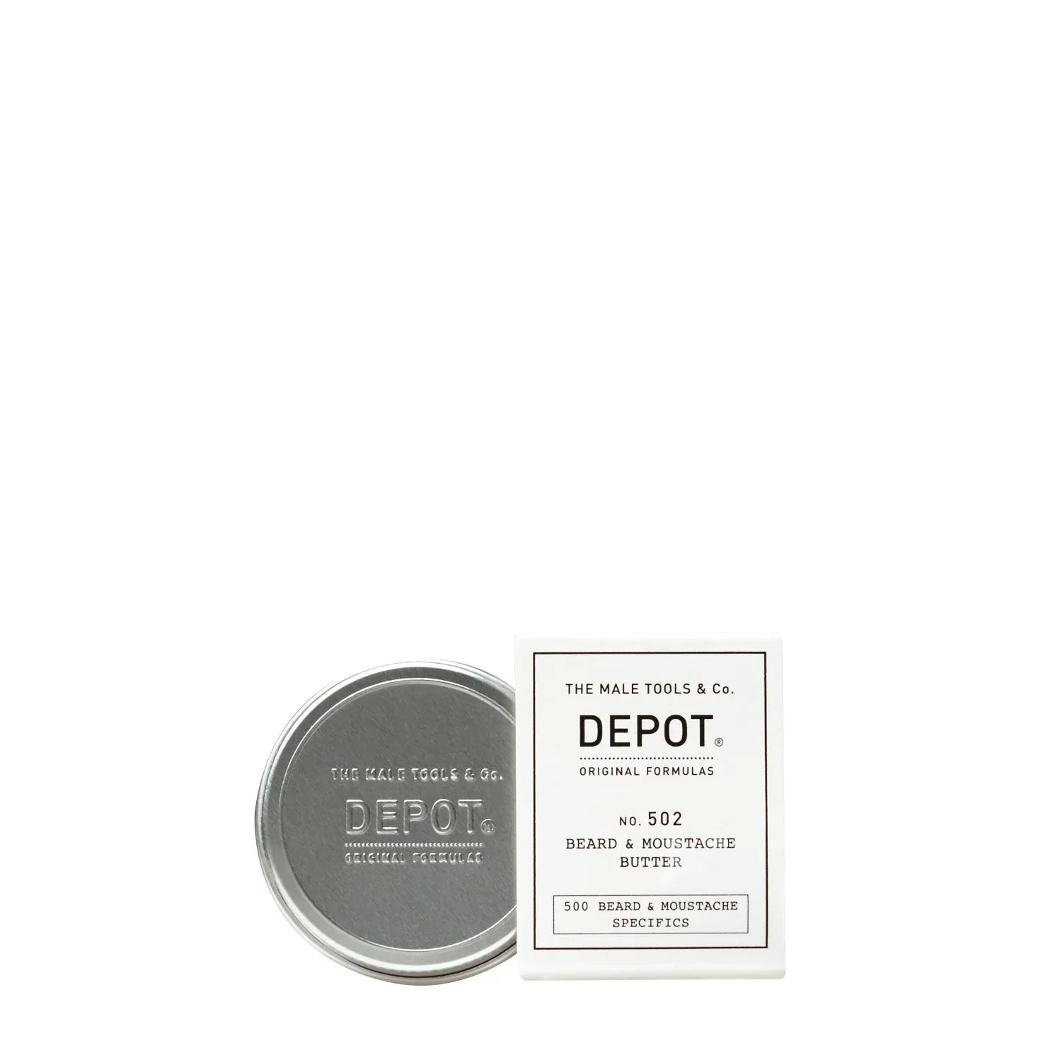 DEPOT NO. 502 BEARD & MOUSTACHE BUTTER 30ML - AtsiHairSupplies