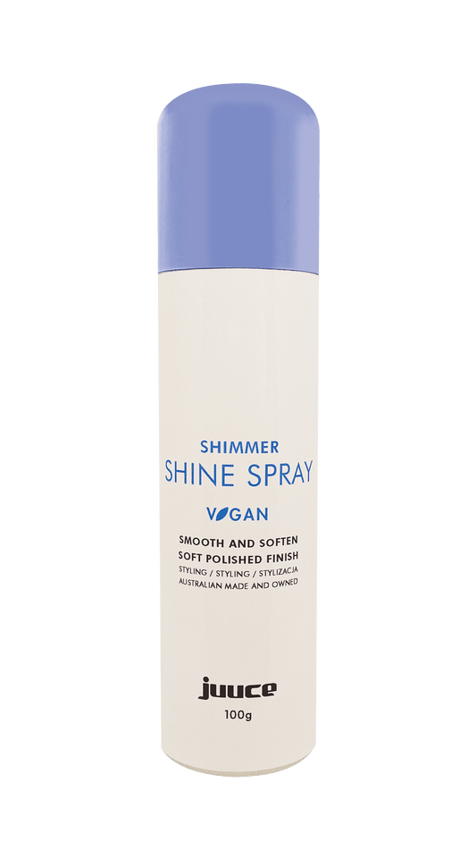 Juuce Shimmer SHINE SPRAY 100g - AtsiHairSupplies