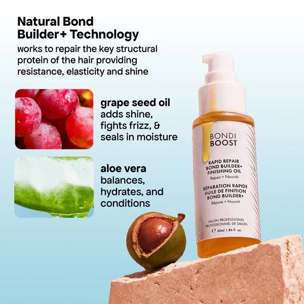 Bondi Boost Rapid Repair Bond Builder + Finishing Oil 60ml - AtsiHairSupplies