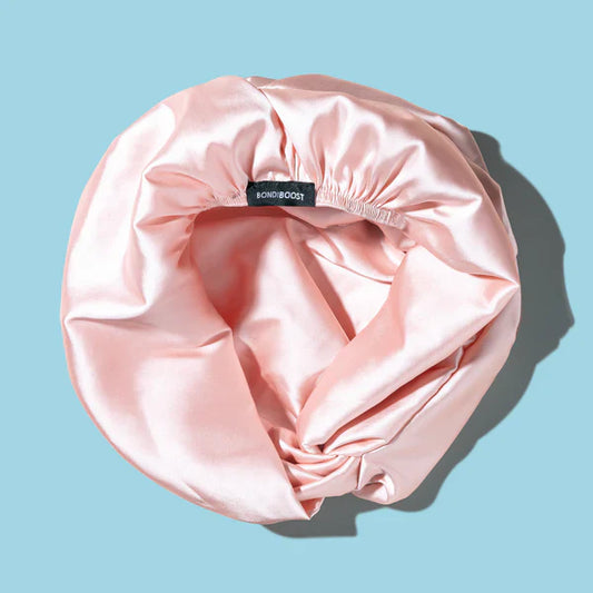 Bondi Boost Satin Hair Turban - Pink - AtsiHairSupplies