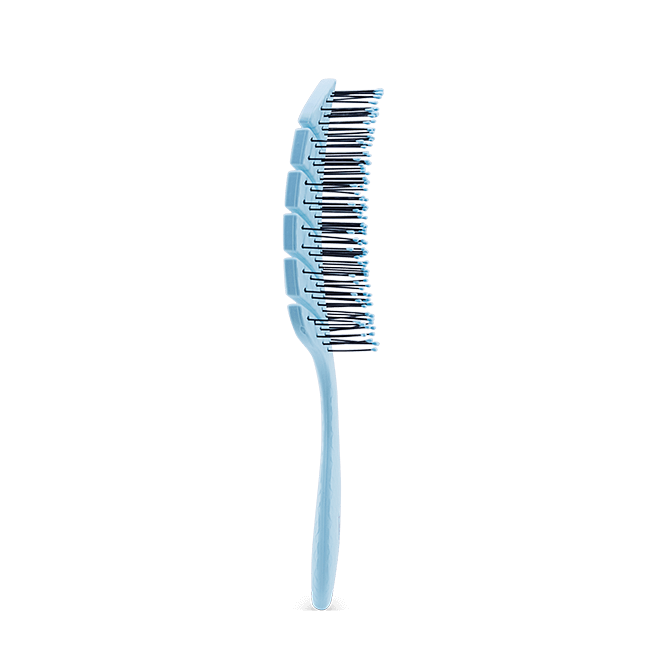 Biofriendly Biodegradable Hair Brush - Light Blue - AtsiHairSupplies