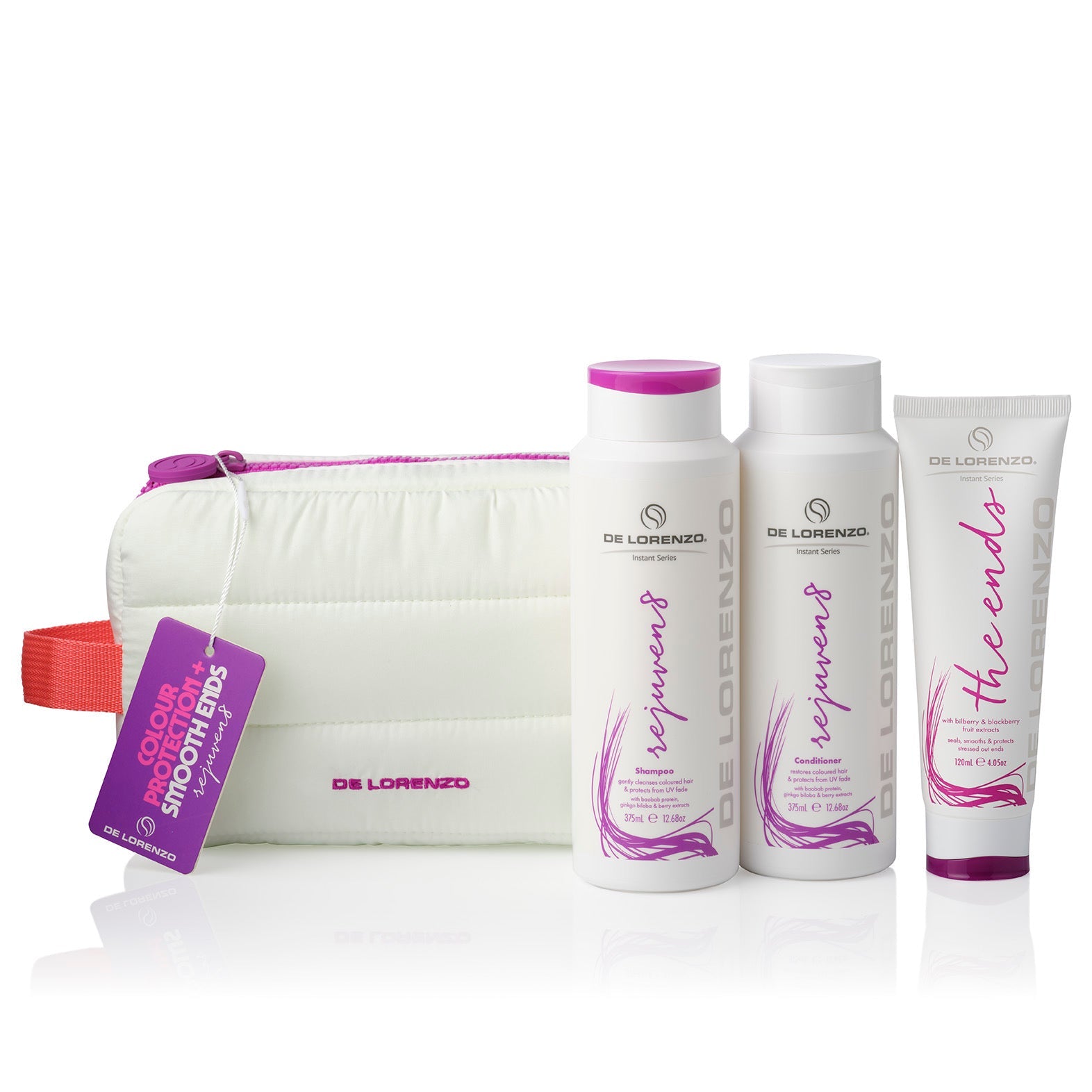 De Lorenzo COLOR PROTECTION + SMOOTH ENDS Rejuven8 Day Pack - AtsiHairSupplies