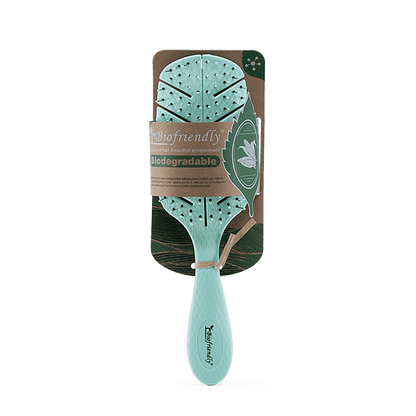 Biofriendly Biodegradable Hair Brush - Light Green - AtsiHairSupplies