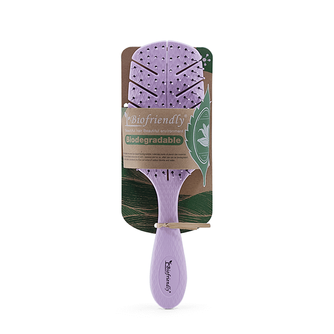 Biofriendly Biodegradable Hair Brush - Light Pink - AtsiHairSupplies