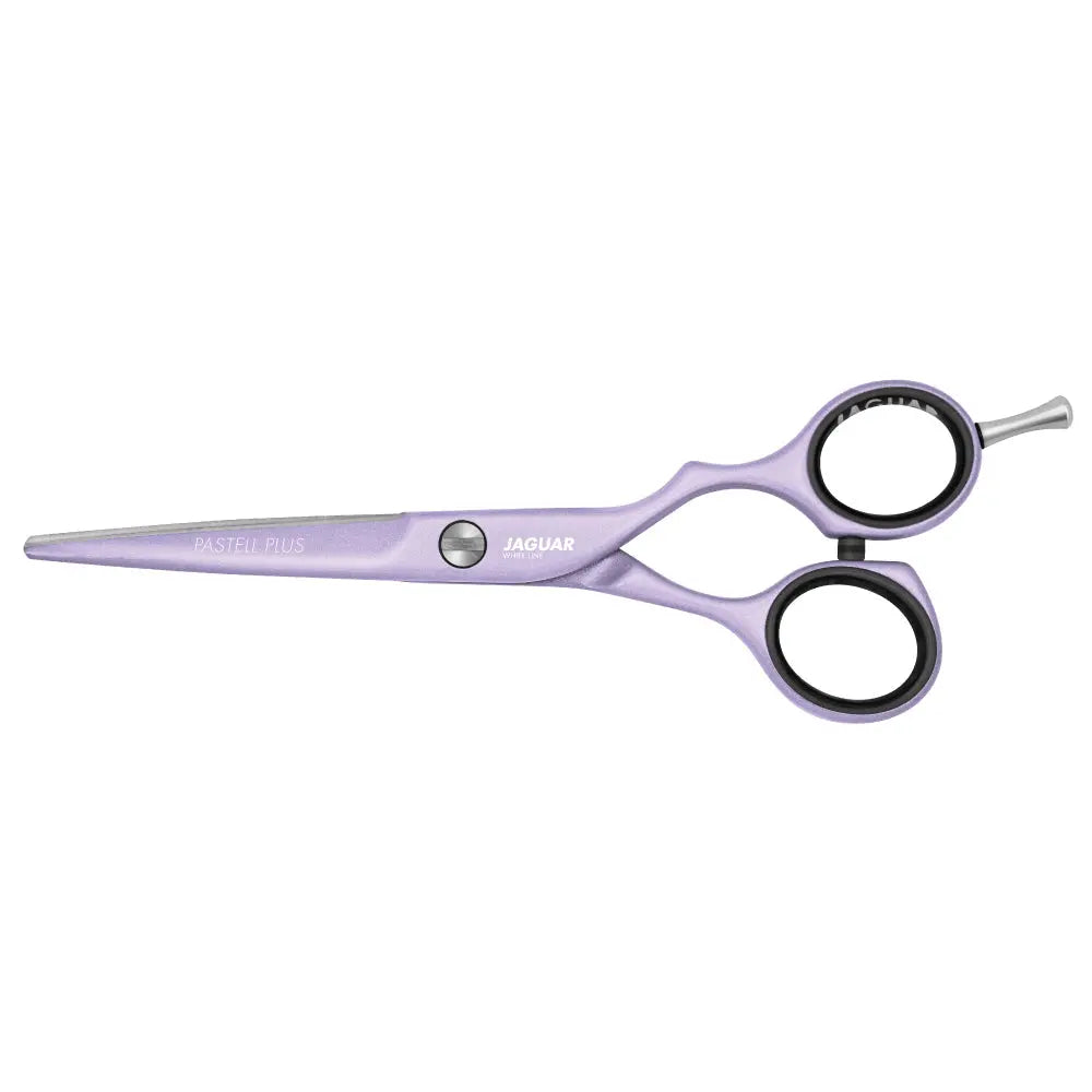 Jaguar WHITE LINE Pastell Plus Offset LAVENDER 5.5" Scissor - AtsiHairSupplies