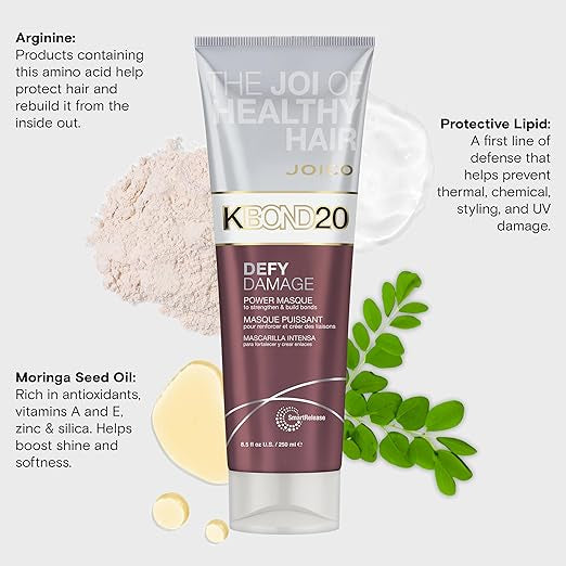 JOICO DEFY DAMAGE KBOND20 POWER MASQUE 250ml - AtsiHairSupplies