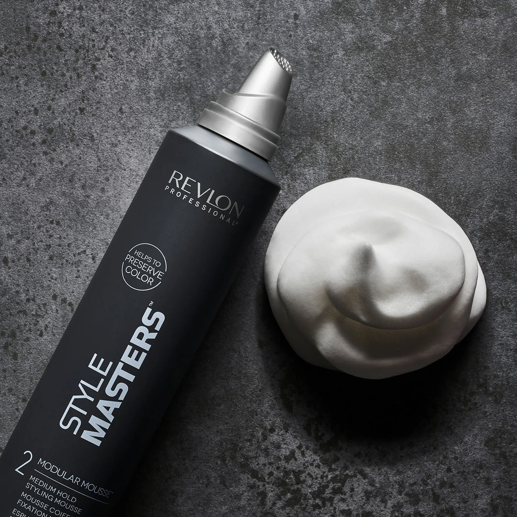 REVLON PROFESSIONAL STYLE MASTERS™ MODULAR MOUSSE™ 2 Medium Hold Styling Mousse 300ml - AtsiHairSupplies